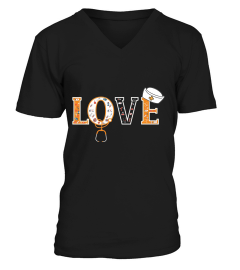 Nurse   Love V-Neck T-shirt