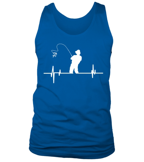 Fishing Heartbeat T-Shirt - Perfect Gift For Fisherman Shirt Tank Top Unisex