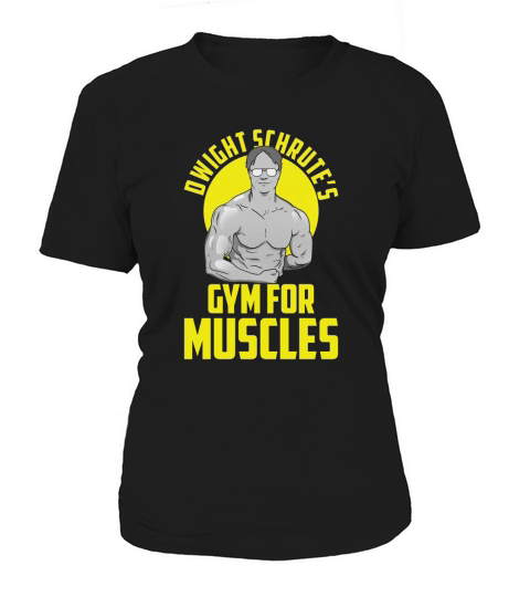dwight schrutess gym for muscles training lifting weights by GeekMerch SHIRT Women's T-Shirt