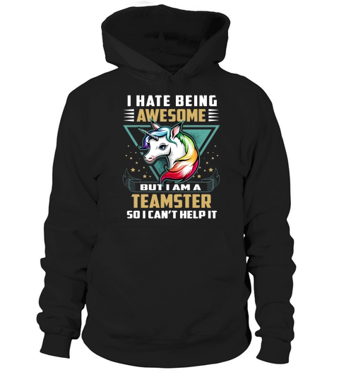 TEAMSTER Job Unicorn Hoodie Unisex