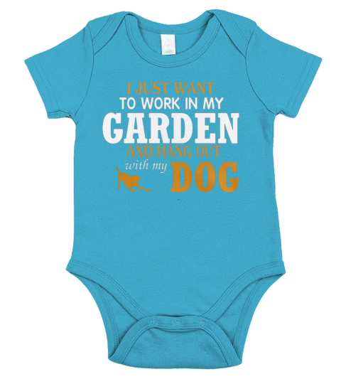 Work Garden Shirt Short Sleeve Baby One-Piece