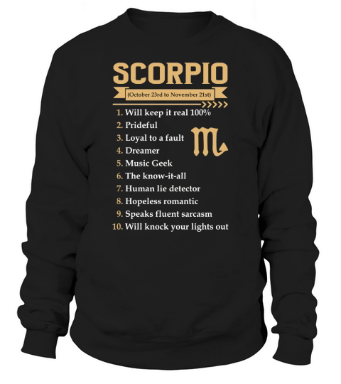 SCORPIO - MUG Sweatshirt Unisex