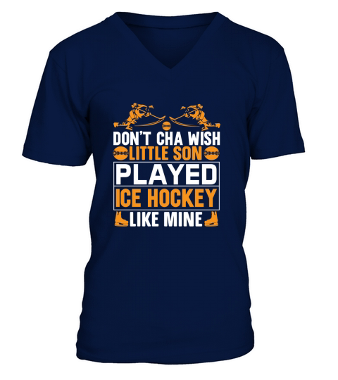 Dont cha wish little son V-Neck T-shirt