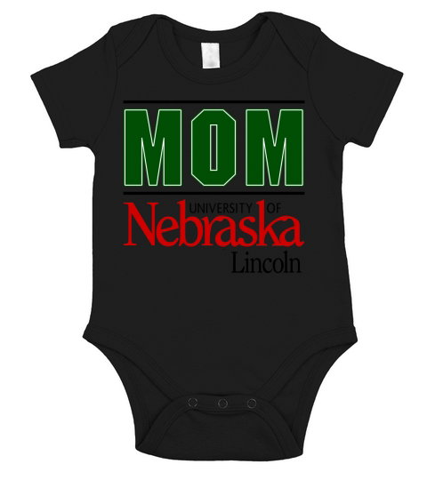 University Of Nebraska Lincoln Proud Mom Parents Day 2020 Short Sleeve Baby One-Piece