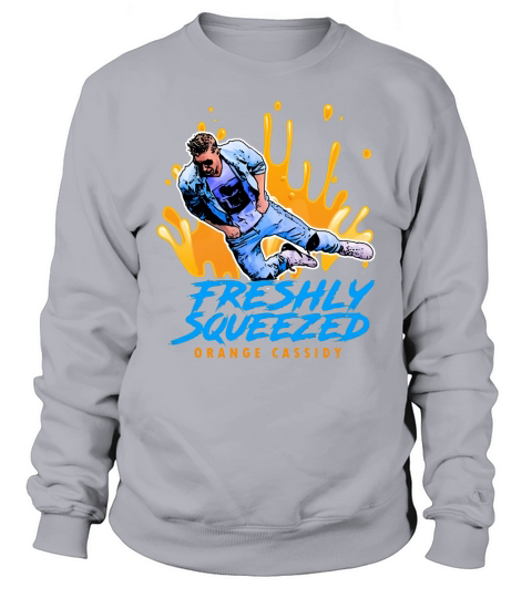 Vintage Freshly Squeezed Orange Cassidy Sweatshirt Unisex