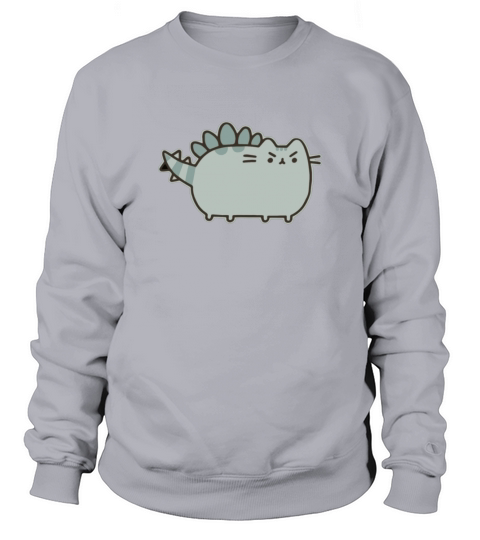 Pusheen The Cat PUSHEENOSAURUS PUSHEEN OSAURUS Cat Sweatshirt Unisex