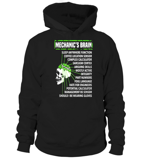 MECHANICS BRAIN Hoodie Unisex