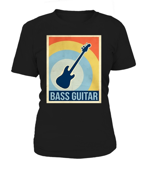 Vintage Bass guitar tshirt Women's T-Shirt