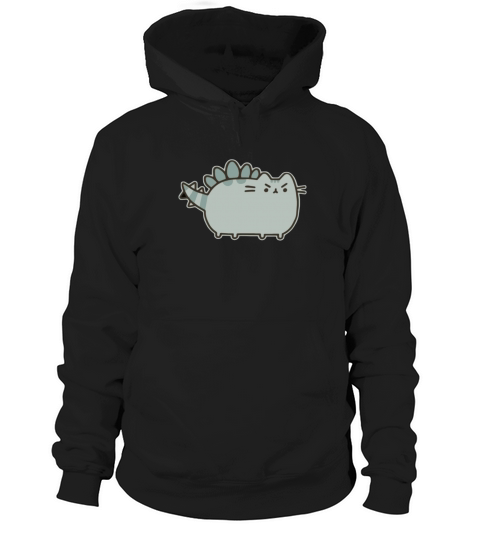 Pusheen The Cat PUSHEENOSAURUS PUSHEEN OSAURUS Cat Hoodie Unisex