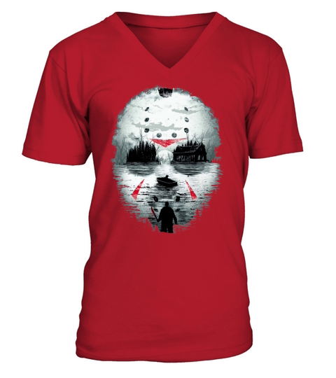 Horror V-Neck T-shirt