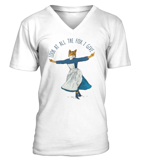 Look At All The Fox I Give - I V-Neck T-shirt