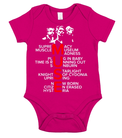 Muse music Short Sleeve Baby One-Piece