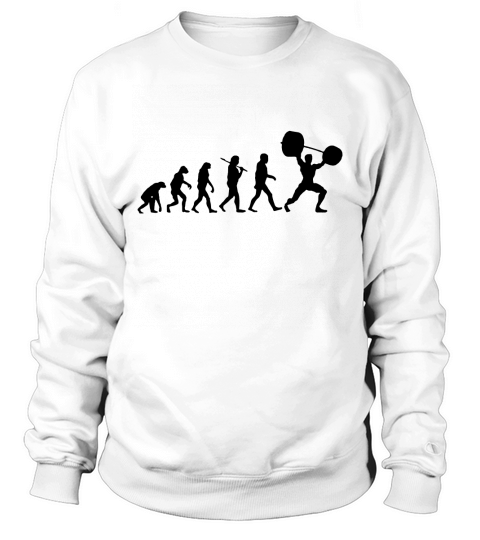 Evolution  - Weightlifter T-Shirts - Mens T-Shirt Sweatshirt Unisex