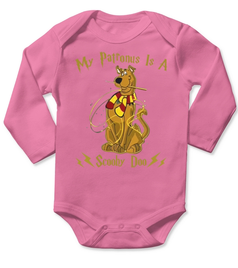 My Patronus Is A Scooby Doo Long Sleeve Baby One-Piece