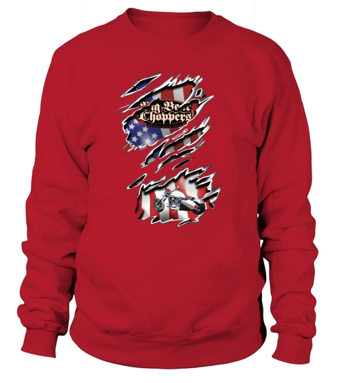 BIG BEAR CHOPPERS MOTOR Sweatshirt Unisex