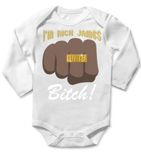 Im Rick James Long Sleeve Baby One-Piece