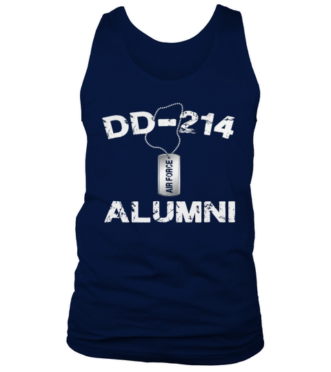 DD214 USAF Veteran DD-214 Alumni t shirt gift Tank Top Unisex