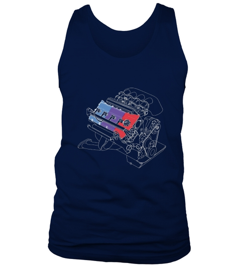 Mens Motorsport S14 DTM-Style M3 Race Engine Tshirt Tank Top Unisex