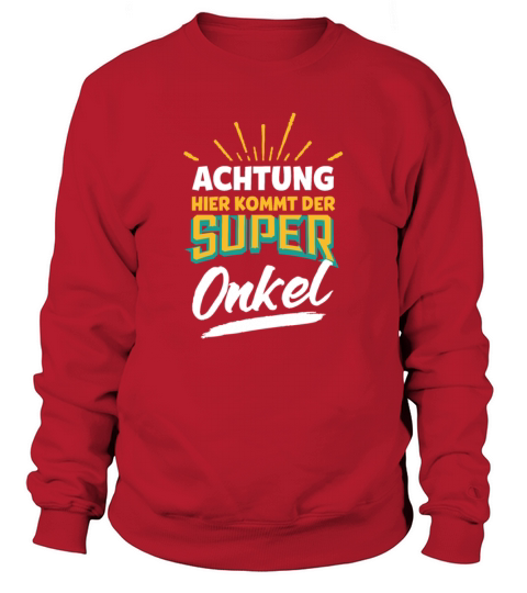 Geschenk für Onkel Super Onkel Sweatshirt Unisex