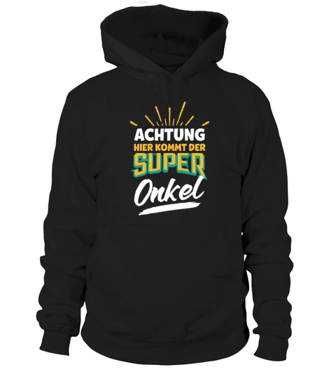 Geschenk für Onkel Super Onkel Hoodie Unisex