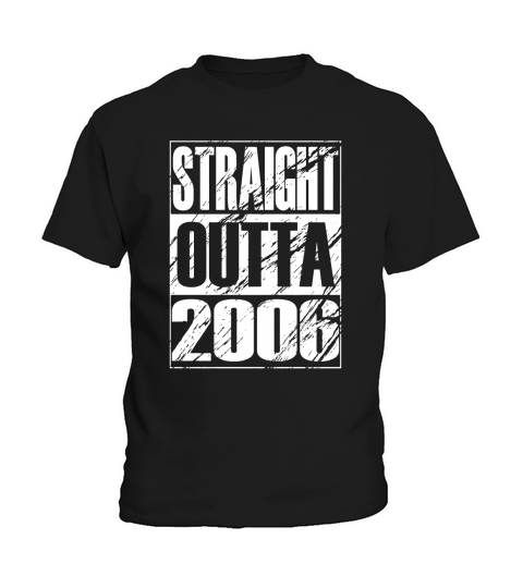 Funny Straight Outta 2006 11th Birthday T-shirt Vintage Gift Kids T-Shirt