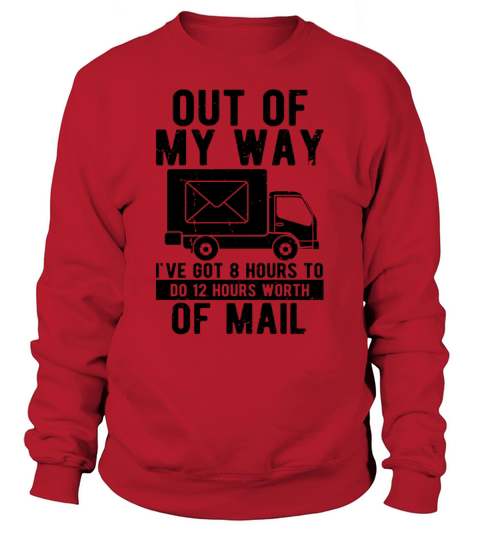 Humorous Deliveries Chauffeur Delivery Worker Sweatshirt Unisex