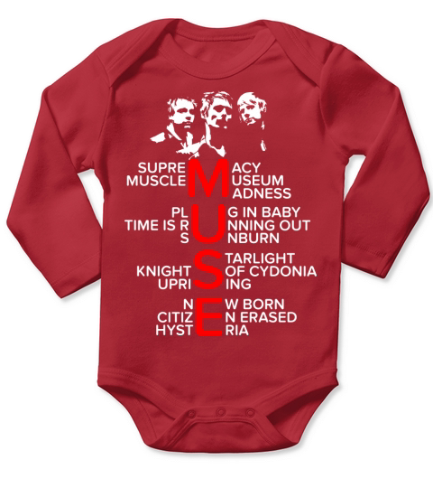 Muse music Long Sleeve Baby One-Piece