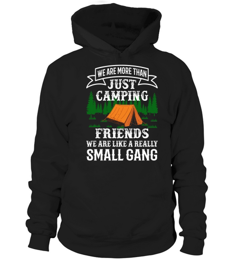 We are more than just camping friends we are like a really small gang Hoodie Unisex