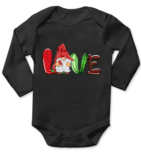 Love summer time sublimation Long Sleeve Baby One-Piece