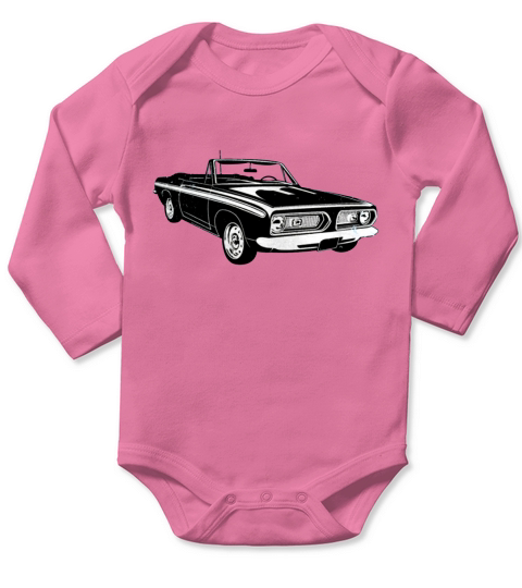1967 Plymouth Barracuda Long Sleeve Baby One-Piece