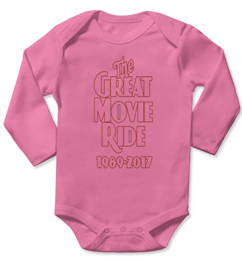 the great movie ride goodbye Long Sleeve Baby One-Piece