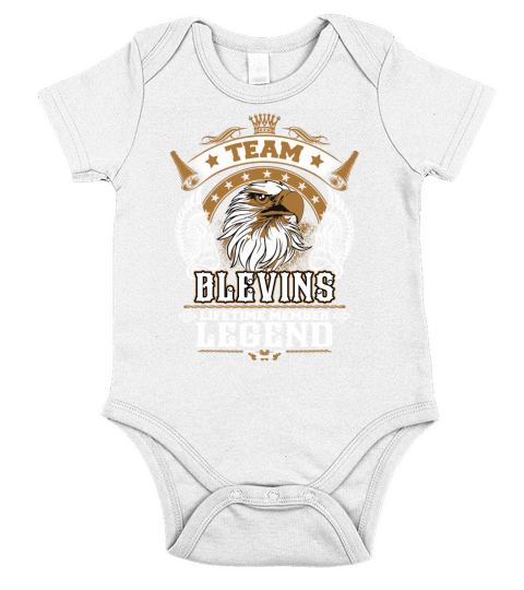 BLEVINS TEAM LEGEND, BLEVINS TSHIRT Short Sleeve Baby One-Piece