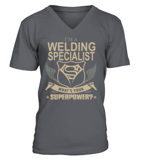 WELDING SPECIALIST V-Neck T-shirt