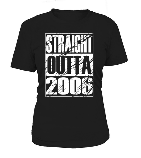 Funny Straight Outta 2006 11th Birthday T-shirt Vintage Gift Women's T-Shirt