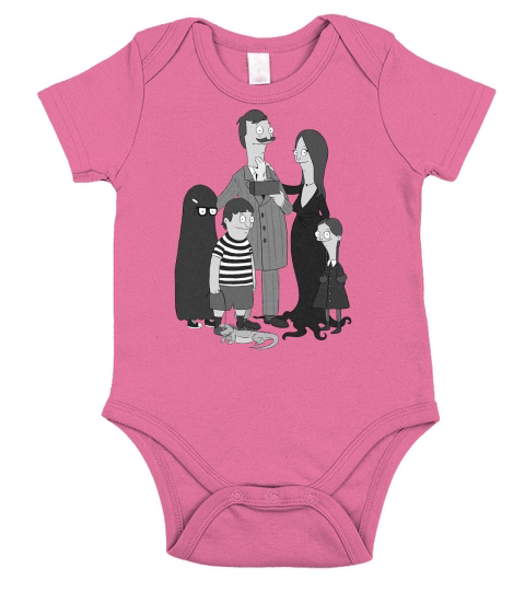 Bob Burgers Halloween Tshirt Short Sleeve Baby One-Piece