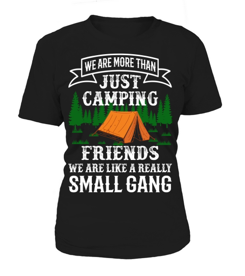 We are more than just camping friends we are like a really small gang Women's T-Shirt
