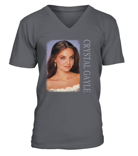 Milarois Crystal Gayle Music Band V-Neck T-shirt