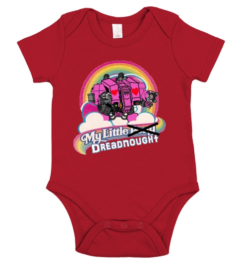 My Little Dreadnought Short Sleeve Baby One-Piece