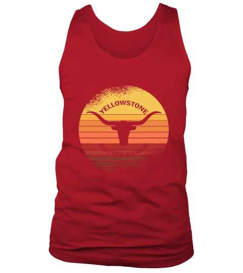 Vintage Yellowstone Ranch vintage Tank Top Unisex