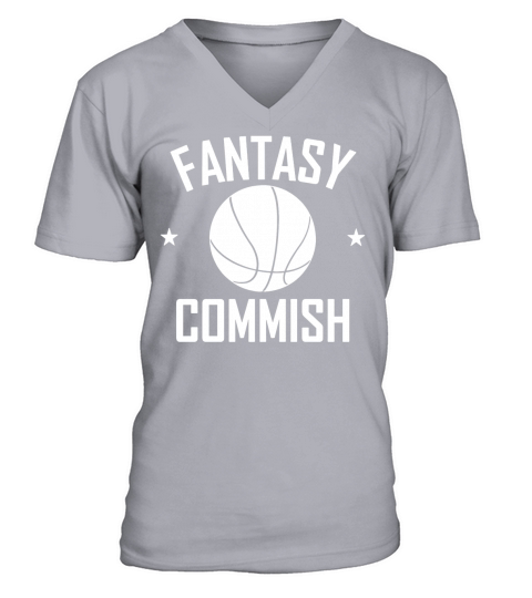 Fantasy Basketball Commish T-Shirt V-Neck T-shirt