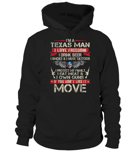 Texas Shirt Hoodie Unisex