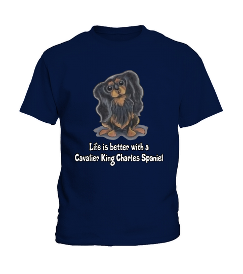 Cavalier King Charles Spaniel Kids T-Shirt