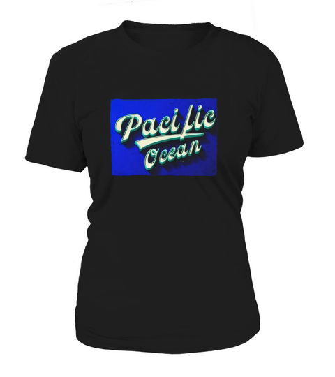 Pacific Ocean Vacation Vintage Water Sport Beach TShirts Women's T-Shirt