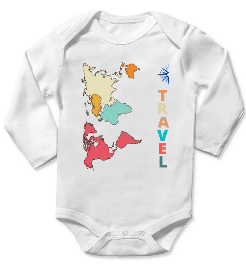 Travel Long Sleeve Baby One-Piece