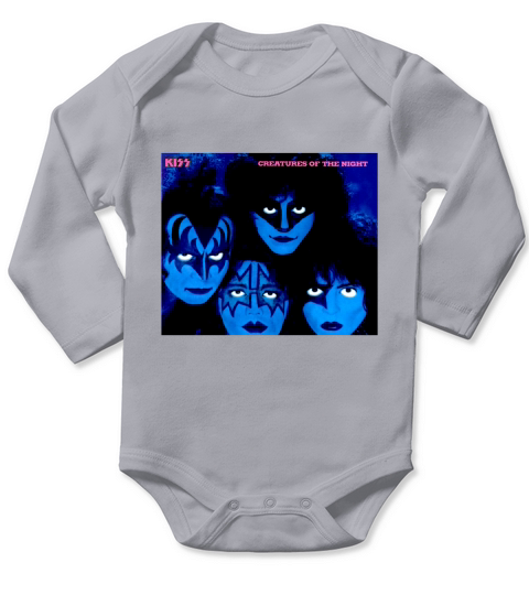 KISS - 1982 Creatures of the Night T-Shirt Long Sleeve Baby One-Piece