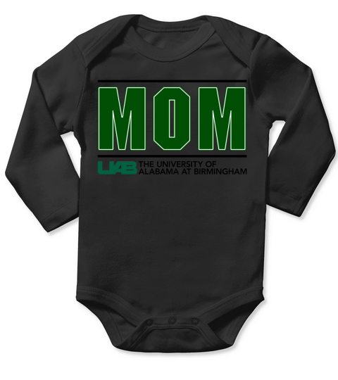 University Of Alabama At Birmingham Proud Mom Parents Day 2020 Long Sleeve Baby One-Piece