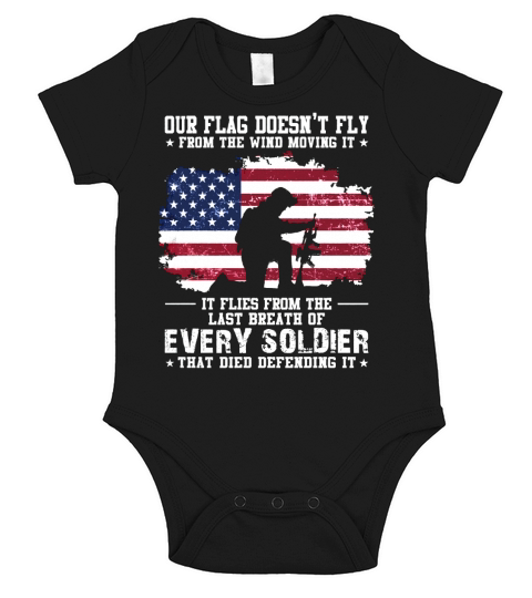 SUPPORT OUR VETERANS Short Sleeve Baby One-Piece