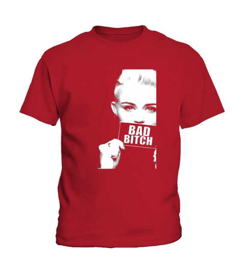 Miley cyrus Bad Bitch Picture Kids T-Shirt