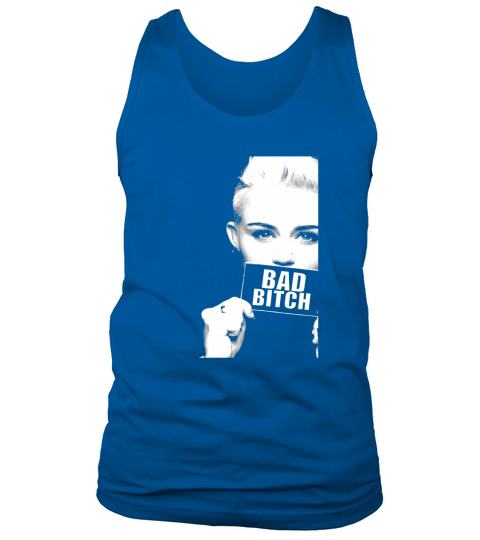 Miley cyrus Bad Bitch Picture Tank Top Unisex