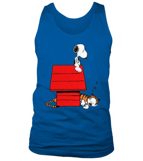 Snoopy and Hobbes Tank Top Unisex
